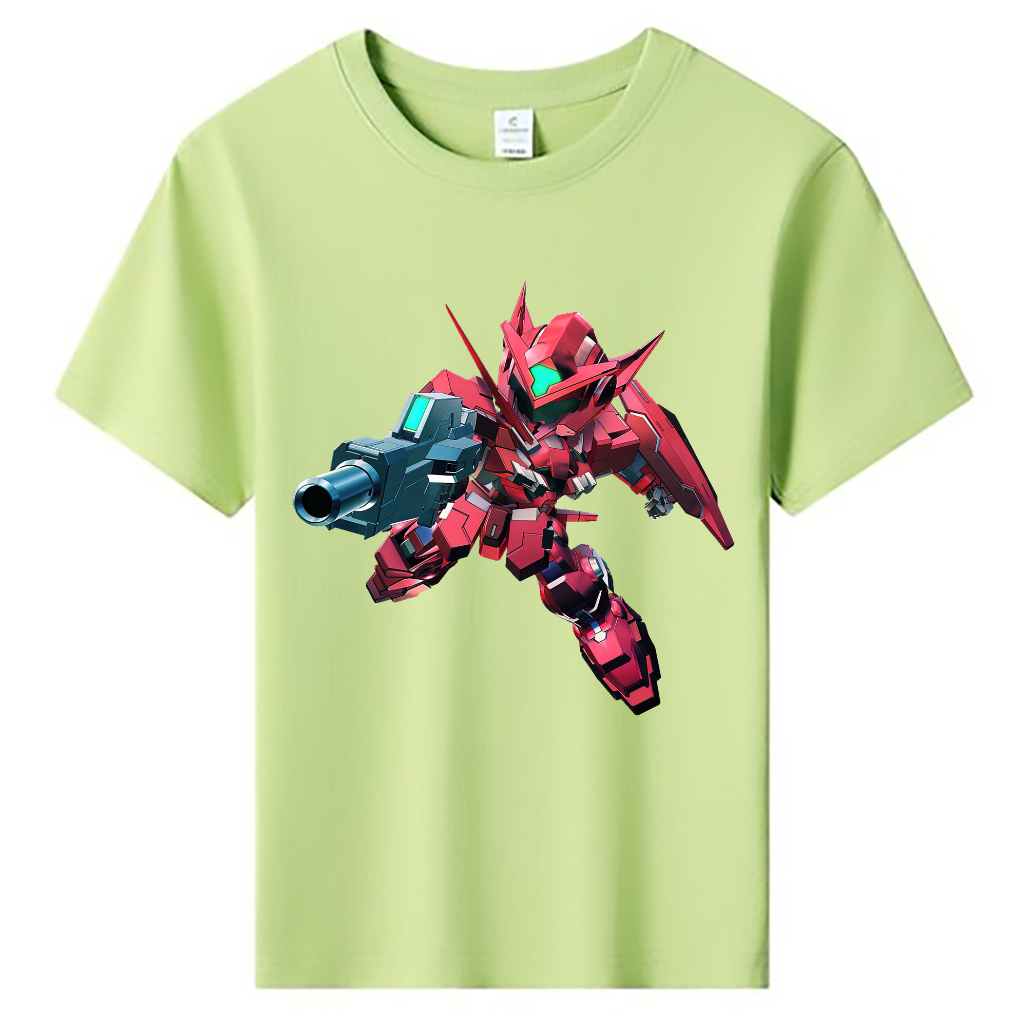（画像用） 機動戦士ガンダム Mobile Suit Gundam 綿100％キッズTシャツ（フロントプリント）
